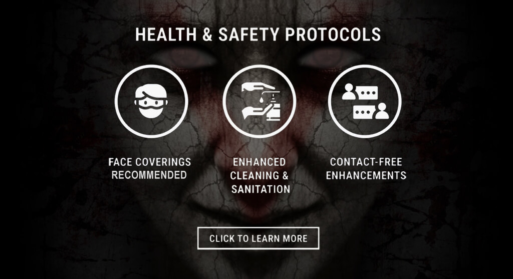 health and safety protocols at hush haunted attraction